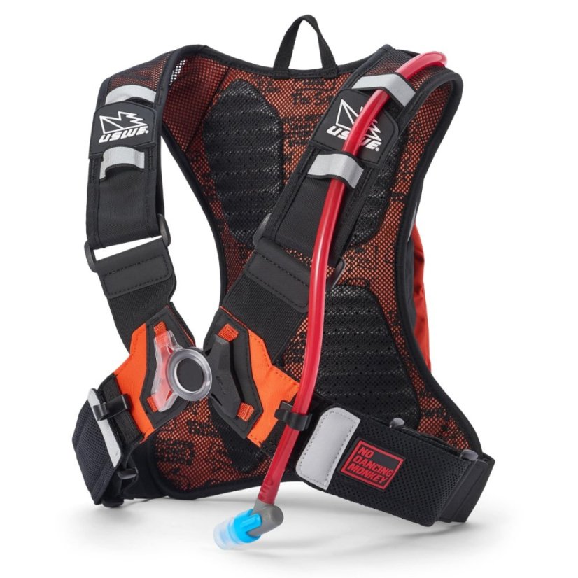 Enduro batoh USWE MOTO HYDRO 3L  čierna/oranžová