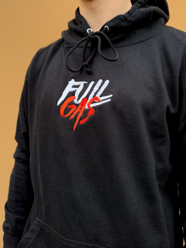 Mikina Full Gas - Velikost: XL