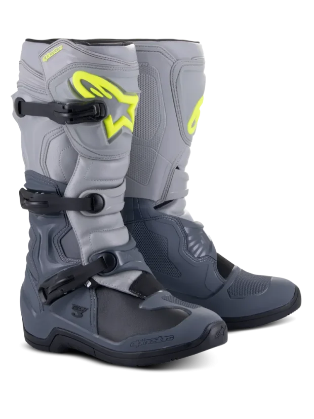 Buty enduro ALPINESTARS TECH 3czarno-szary - Rozmiar buta: 45,5