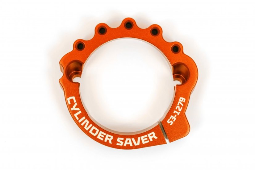 Kryt příruby výfuku S3 Parts KTM/Husqvarna/GasGas - Barva: Oranžová