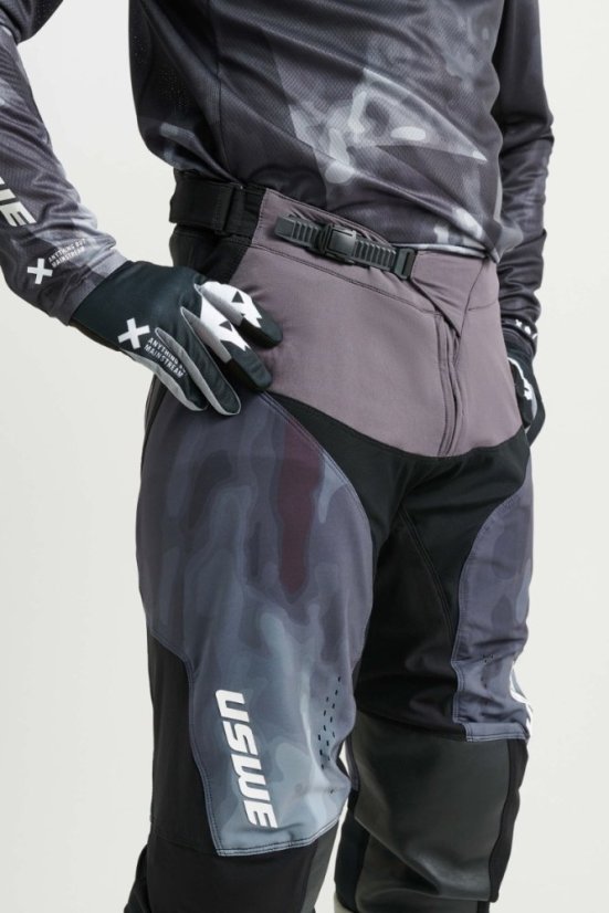 Motokrosové Nohavice USWE RÖK OFF-ROAD Čierne - Velikost Kalhot: 34