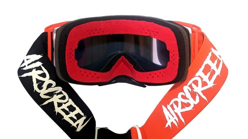 Airscreen větrací brýle AERO 06 EX - Barva sklíčka: Zrcadlové
