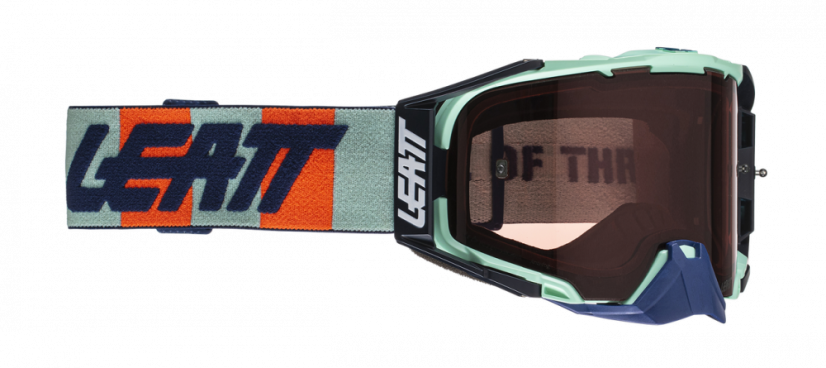 Motokrosové okuliare Leatt Velocity 6.5 tyrkysová