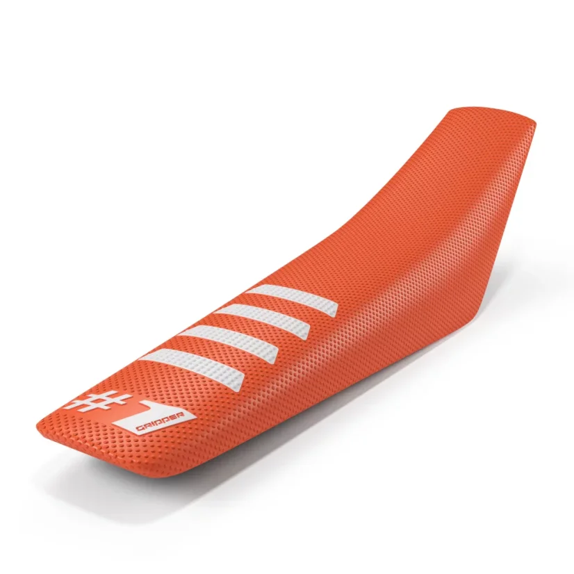 ONEGRIPPER Pokrycie siedzenia Original Ribbed - Kolor: Czarny - Pomarańczowy