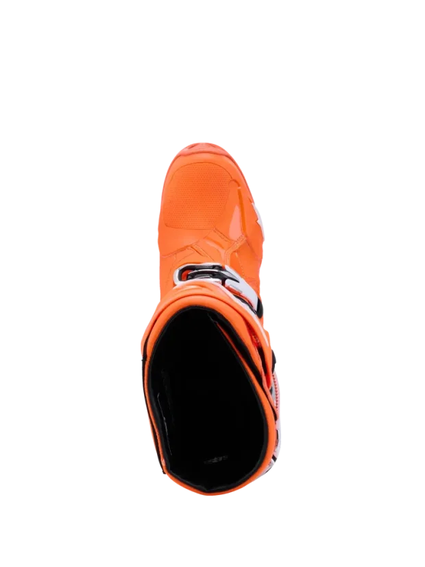 Buty enduro ALPINESTARS  TECH 10 SUPERVENTED pomarańczowy - Rozmiar buta: 42