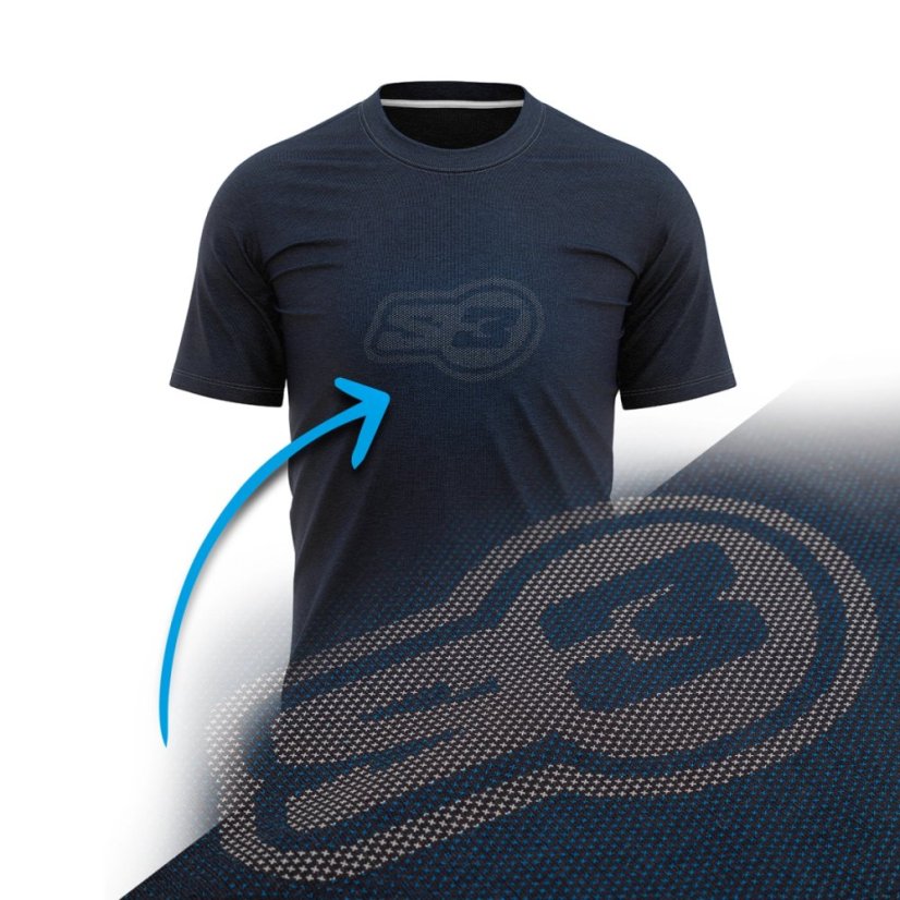 Koszulka S3parts Blur - Rozmiar: XL