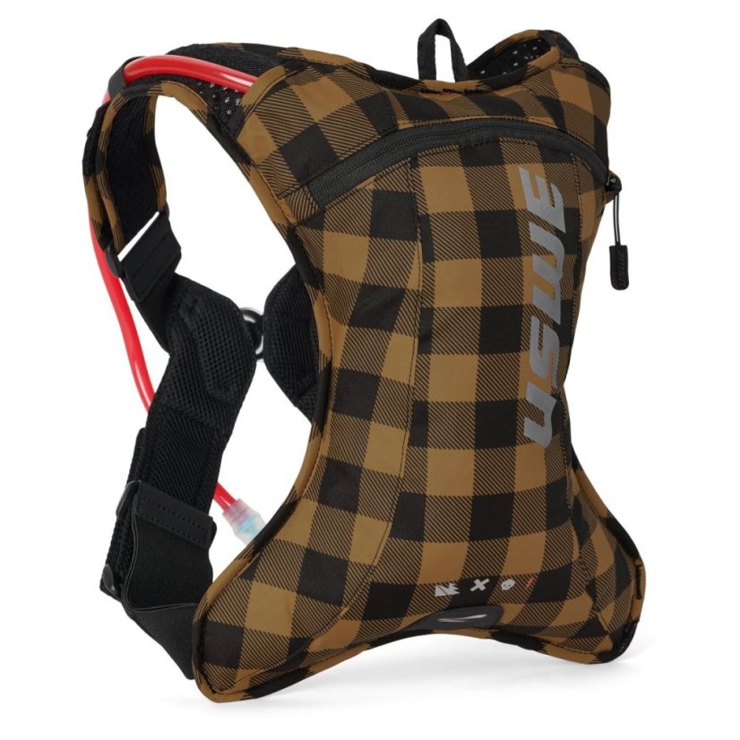 Enduro batoh USWE Outlander 2L Flanell Hnedo-Čierny