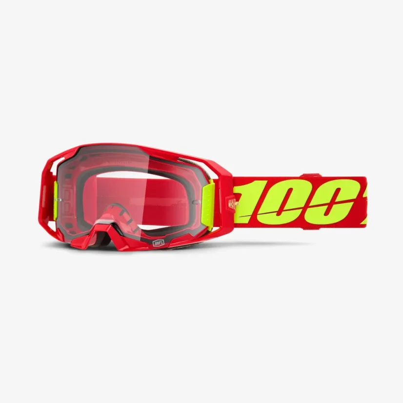 Motokrosové okuliare 100% ARmatic Red