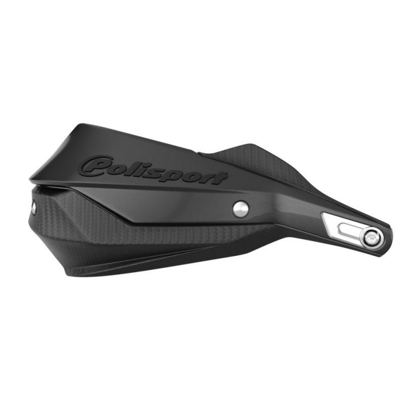 Kryty páčok Polisport univerzální  ČIERNE vč. montážnej sady 22-28,6 mm
