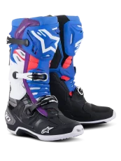 Buty enduro ALPINESTARS  TECH 10 SUPERVENTED Biały/Czarny/niebeski
