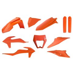 Kompletní Sada plastů Polisport KTM EXC ->2023 oranžová