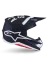 Alpinestars přilba Dasher S-M7 Černá/Bílá - Velikost: XS