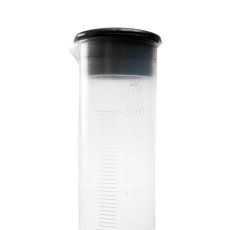 AWORKX Miarka do płynów z pokrywką i podziałką